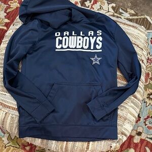 NFL Dallas Cowboys Navy Blue Pullover Hoodie